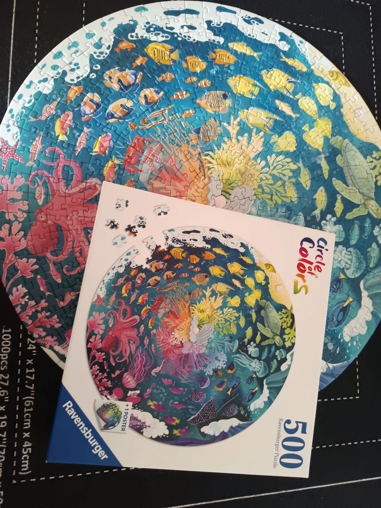 Puzzle RAVENSBERGER 500 - Océan 